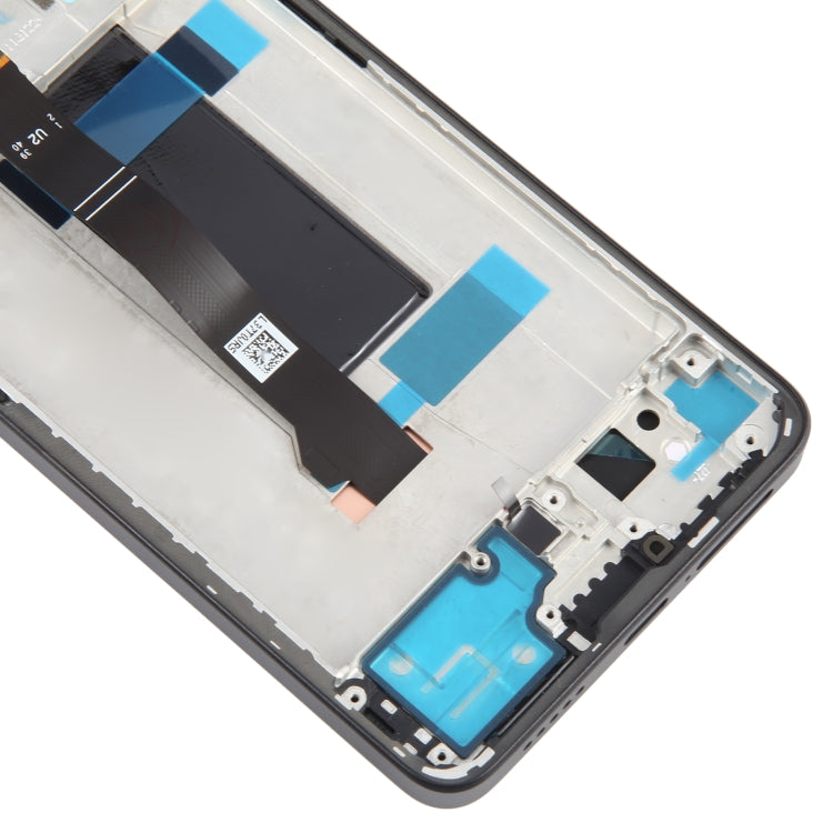 For Xiaomi Redmi Note 13 Pro 5G Original AMOLED Material LCD Screen Digitizer Full Assembly with Frame (Black) - LCD Screen by PMC TechLife | Online Shopping South Africa | PMC TechLife