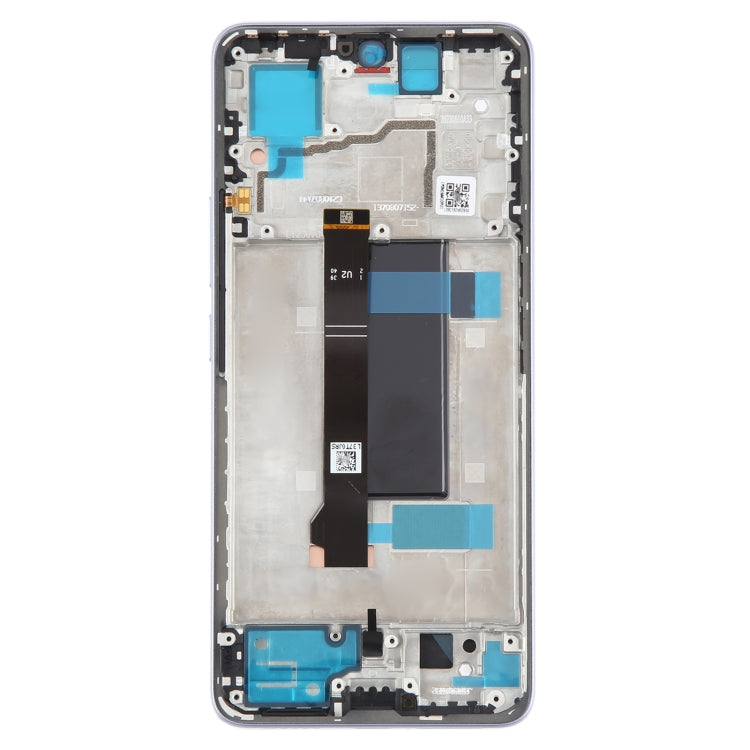 For Xiaomi Redmi Note 13 Pro 5G Original AMOLED Material LCD Screen Digitizer Full Assembly with Frame (Purple) - LCD Screen by PMC TechLife | Online Shopping South Africa | PMC TechLife
