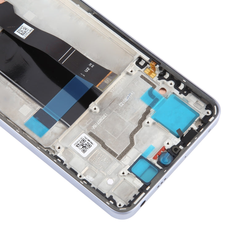 For Xiaomi Redmi Note 13 Pro 5G Original AMOLED Material LCD Screen Digitizer Full Assembly with Frame (Purple) - LCD Screen by PMC TechLife | Online Shopping South Africa | PMC TechLife