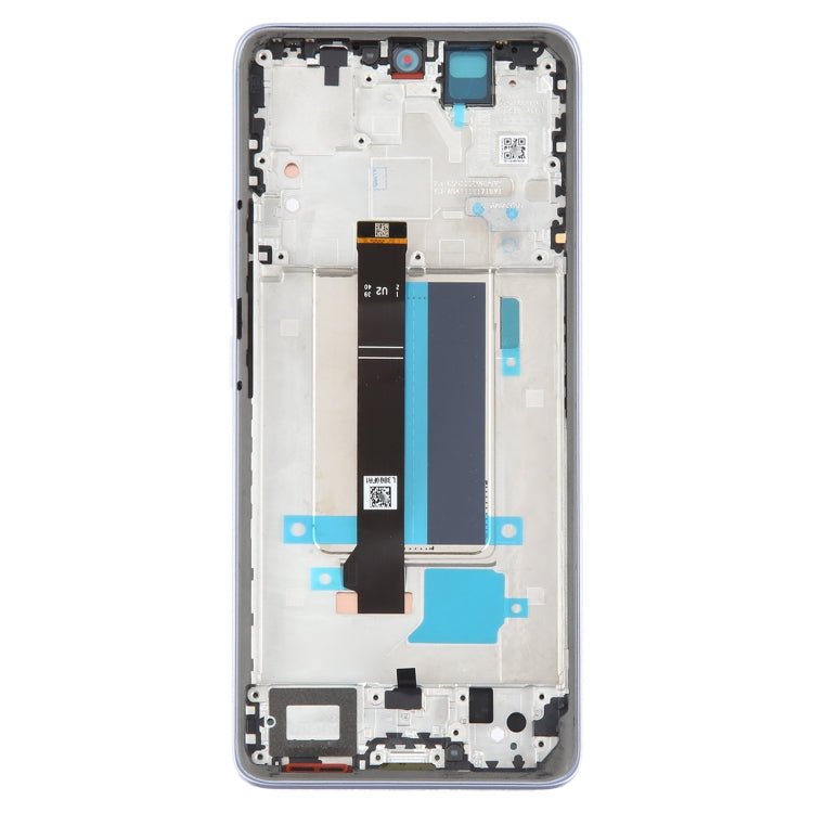For Xiaomi Redmi Note 13 Pro+ Original AMOLED Material LCD Screen Digitizer Full Assembly with Frame (Purple) - LCD Screen by PMC TechLife | Online Shopping South Africa | PMC TechLife