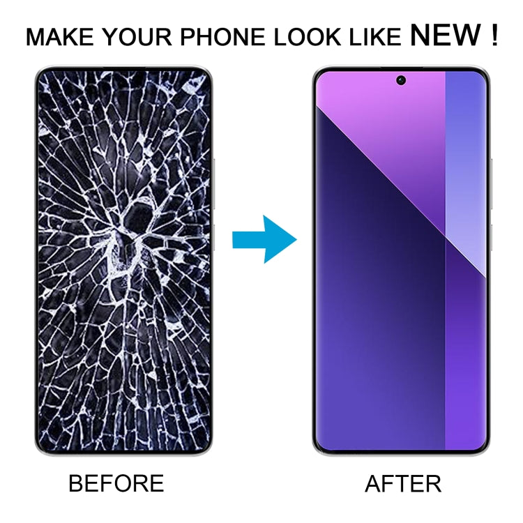 For Xiaomi Redmi Note 13 Pro+ Original AMOLED Material LCD Screen Digitizer Full Assembly with Frame (Purple) - LCD Screen by PMC TechLife | Online Shopping South Africa | PMC TechLife