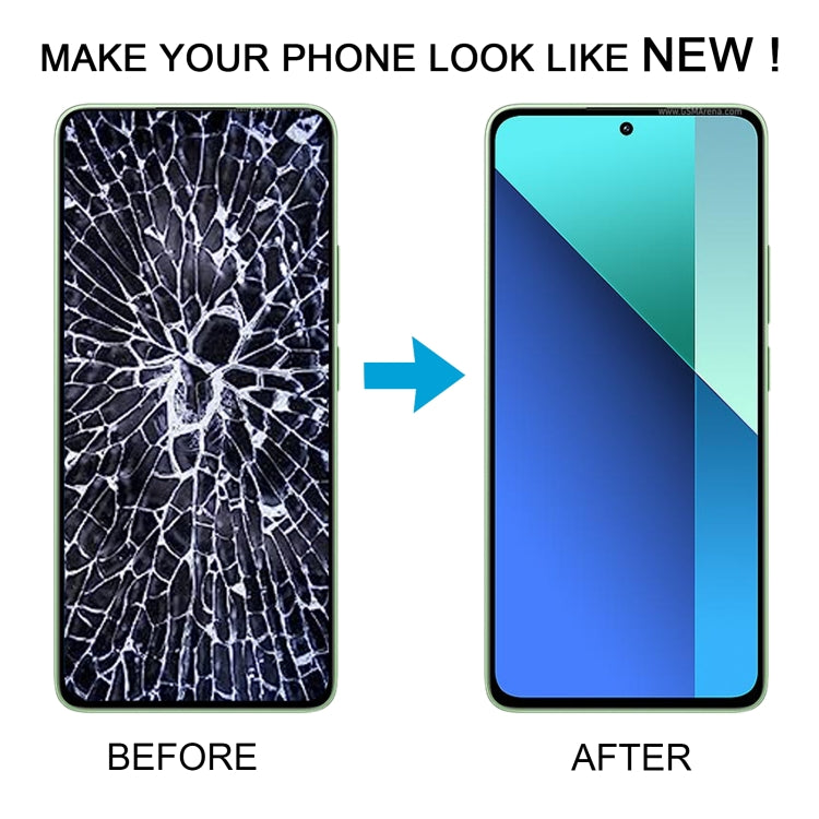 For Xiaomi Redmi Note 13 4G Original AMOLED Material LCD Screen Digitizer Full Assembly with Frame (Blue) - LCD Screen by PMC TechLife | Online Shopping South Africa | PMC TechLife