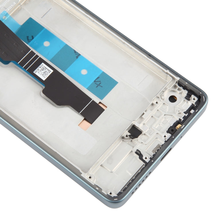 For Xiaomi Redmi Note 13 Pro 4G Original AMOLED Material LCD Screen Digitizer Full Assembly with Frame (Blue) - free shipping - PMC TechLife - Order now!