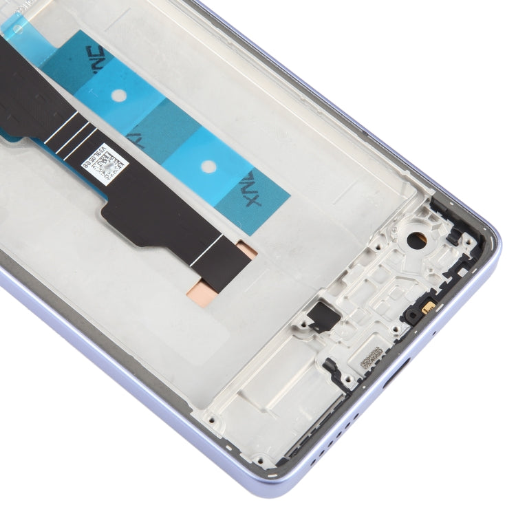 For Xiaomi Poco M6 Pro 4G Original AMOLED Material LCD Screen Digitizer Full Assembly with Frame (Purple) - LCD Screen by PMC TechLife | Online Shopping South Africa | PMC TechLife