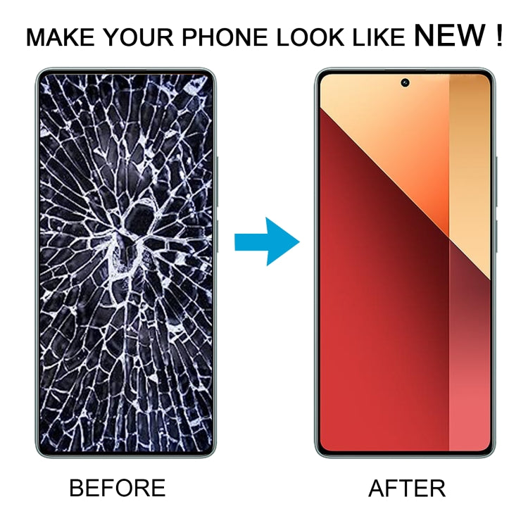 For Xiaomi Poco M6 Pro 4G Original AMOLED Material LCD Screen Digitizer Full Assembly with Frame (Purple) - LCD Screen by PMC TechLife | Online Shopping South Africa | PMC TechLife