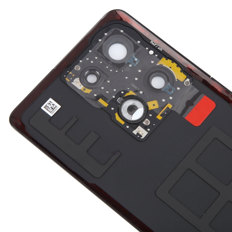 For OPPO Reno9 Pro+ Original Battery Back Cover with Camera Lens Cover(Black) - Back Cover by PMC TechLife | Online Shopping South Africa | PMC TechLife