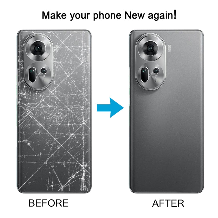 For OPPO Reno11 5G Original Battery Back Cover with Camera Lens Cover(Green) - free shipping - PMC TechLife - Order now!