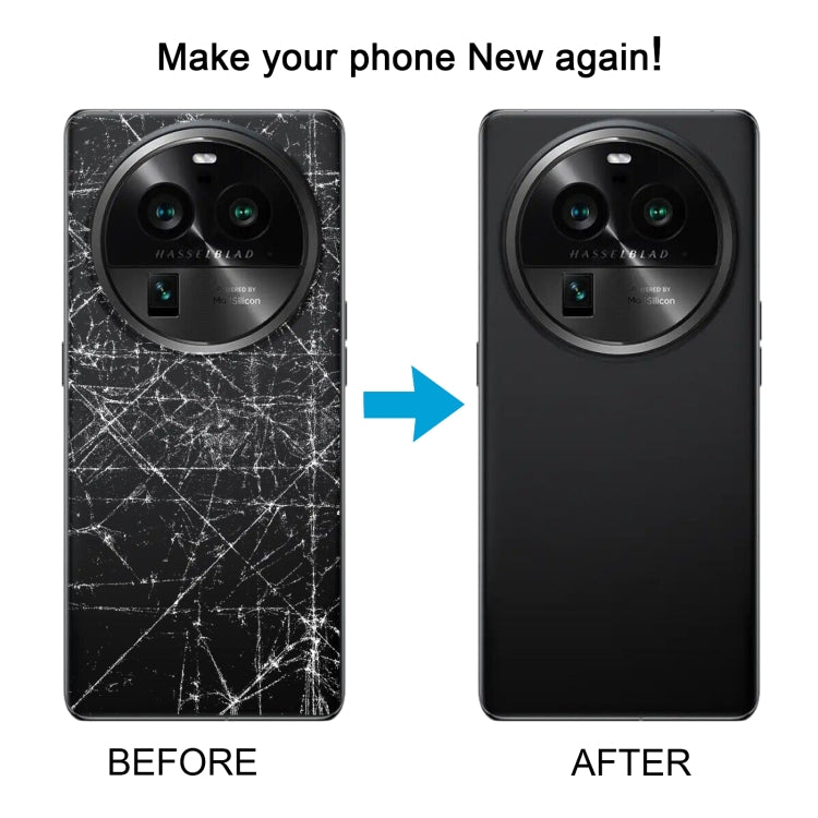 For OPPO Find X6 Pro Original Battery Back Cover with Camera Lens Cover(Black) - Back Cover by PMC TechLife | Online Shopping South Africa | PMC TechLife | Buy Now Pay Later Mobicred