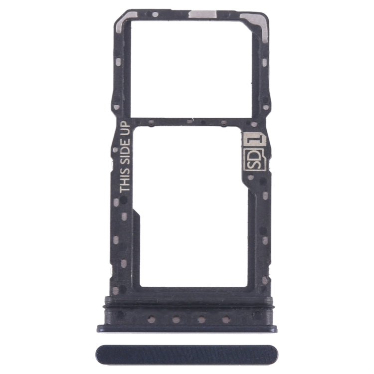 For Motorola Moto G 5G 2023 Original SIM Card Tray + Micro SD Card Tray (Black) - Card Socket by PMC TechLife | Online Shopping South Africa | PMC TechLife | Buy Now Pay Later Mobicred