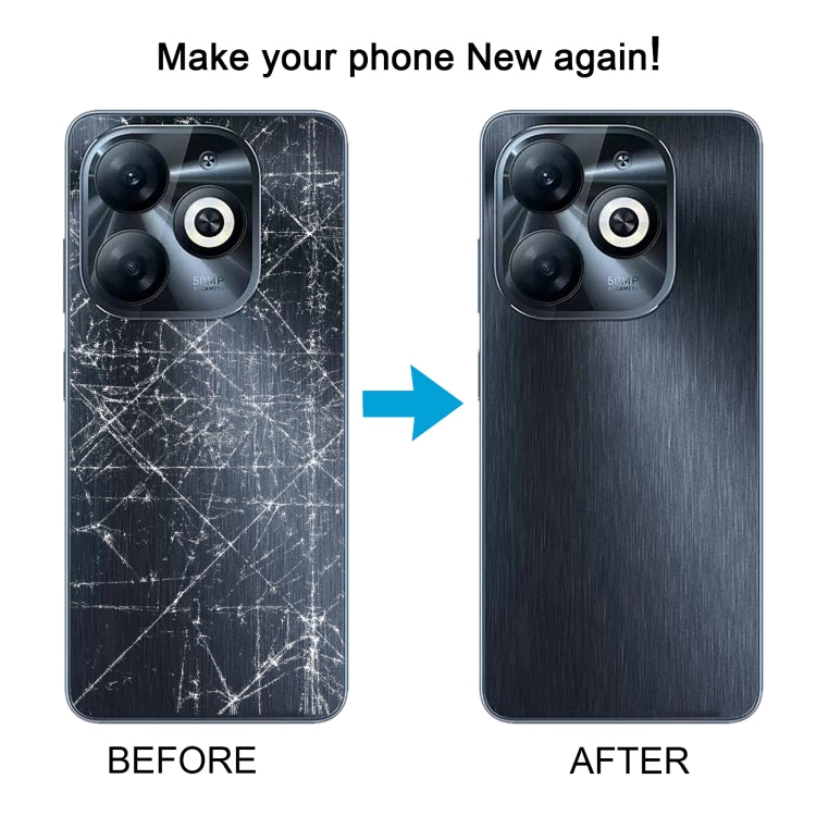For Infinix Smart 8 Pro Original Battery Back Cover(Blue) - Back Cover by PMC TechLife | Online Shopping South Africa | PMC TechLife | Buy Now Pay Later Mobicred