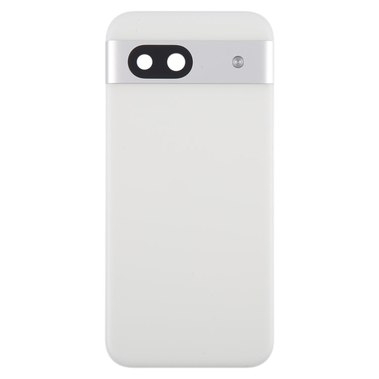 For Google Pixel 8a Original Battery Back Cover with Camera Lens Cover(Silver) - Back Cover by PMC TechLife | Online Shopping South Africa | PMC TechLife | Buy Now Pay Later Mobicred