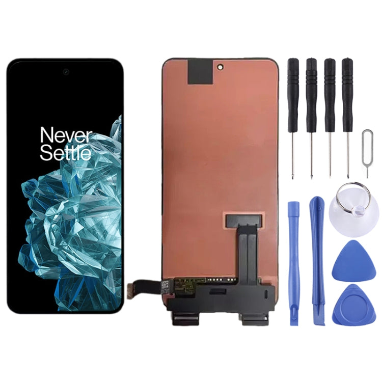 For OnePlus Open AMOLED LCD Secondary Screen with Digitizer Full Assembly (Black) - LCD Screen by PMC TechLife | Online Shopping South Africa | PMC TechLife | Buy Now Pay Later Mobicred