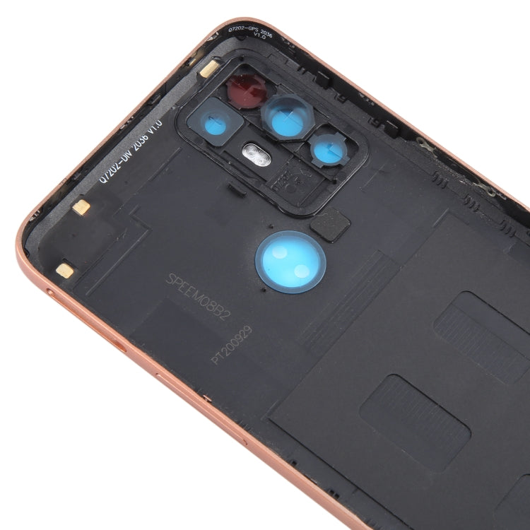 For HTC Desire 20+ Original Battery Back Cover(Orange) - Back Cover by PMC TechLife | Online Shopping South Africa | PMC TechLife | Buy Now Pay Later Mobicred