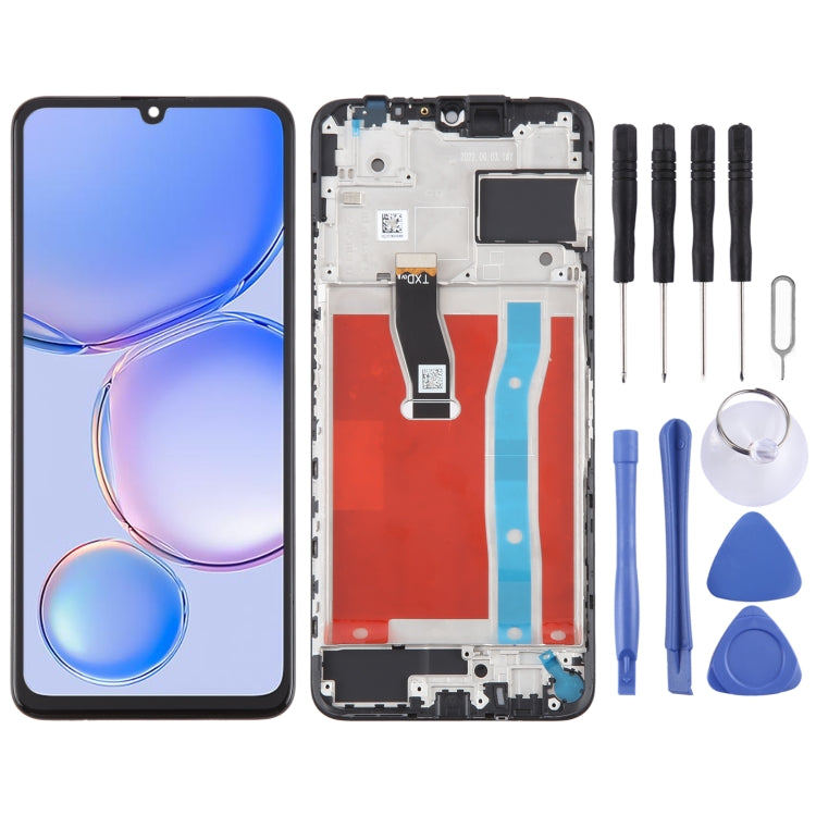 For Huawei Nova Y71 Original LCD Screen Digitizer Full Assembly with Frame (Black) - LCD Screen by PMC TechLife | Online Shopping South Africa | PMC TechLife | Buy Now Pay Later Mobicred