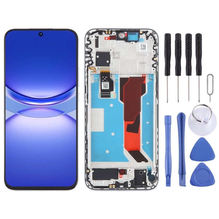 For Huawei nova 12 Lite Original LCD Screen Digitizer Full Assembly with Frame (White) - LCD Screen by PMC TechLife | Online Shopping South Africa | PMC TechLife | Buy Now Pay Later Mobicred