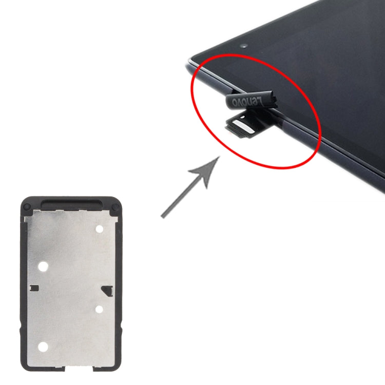 For Lenovo Tab 4 8 TB-8504 SIM + SIM Card Tray (Black) - Others by PMc TechLife | Online Shopping South Africa | PMc TechLife | Buy Now Pay Later Mobicred