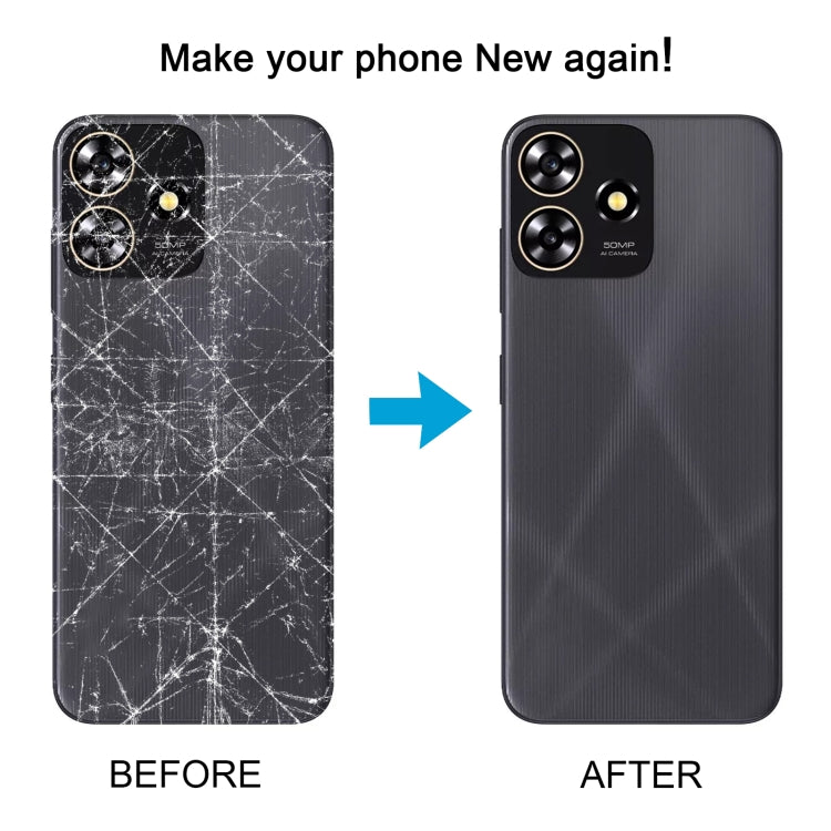 For ZTE Blade V50 Smart Battery Back Cover(Black) - For ZTE by PMC TechLife | Online Shopping South Africa | PMC TechLife | Buy Now Pay Later Mobicred