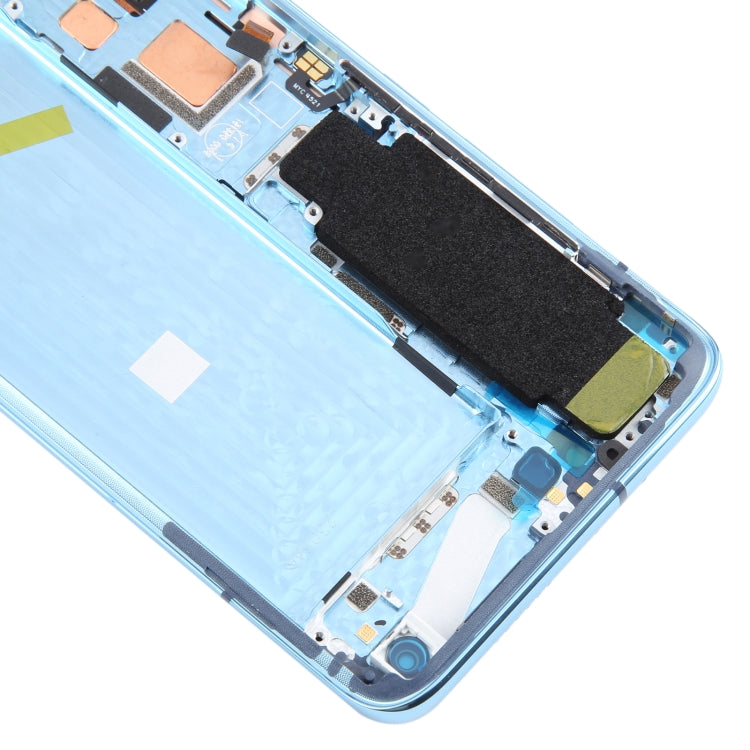 For Xiaomi Mi 10s Original AMOLED LCD Screen Digitizer Full Assembly with Frame (Blue) - LCD Screen by PMC TechLife | Online Shopping South Africa | PMC TechLife | Buy Now Pay Later Mobicred