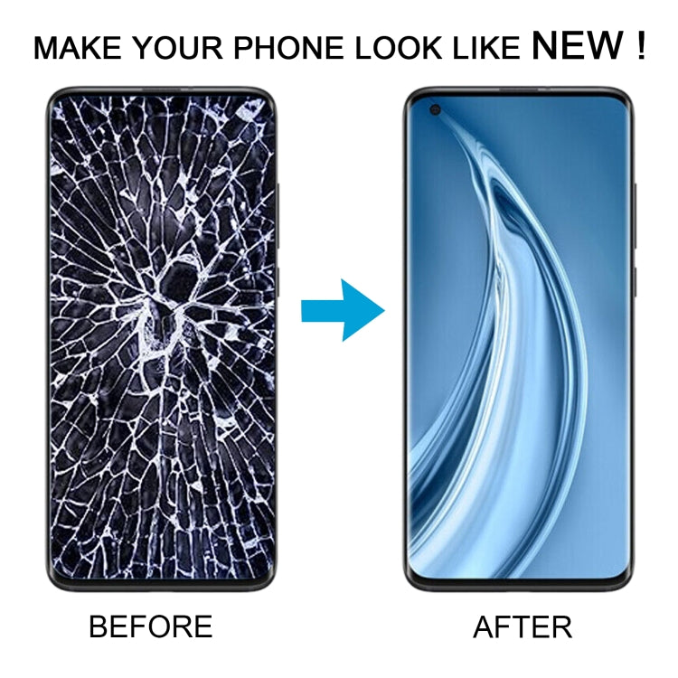 For Xiaomi Mi 10s Original AMOLED LCD Screen Digitizer Full Assembly with Frame (Blue) - LCD Screen by PMC TechLife | Online Shopping South Africa | PMC TechLife | Buy Now Pay Later Mobicred