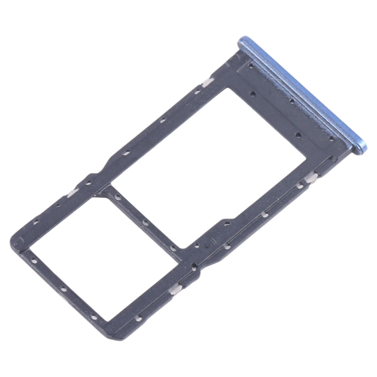 For Alcatel 1L Pro 4065F SIM Card Tray + Micro SD Card Tray (Blue) - free shipping - PMC Jewellery - Order now!