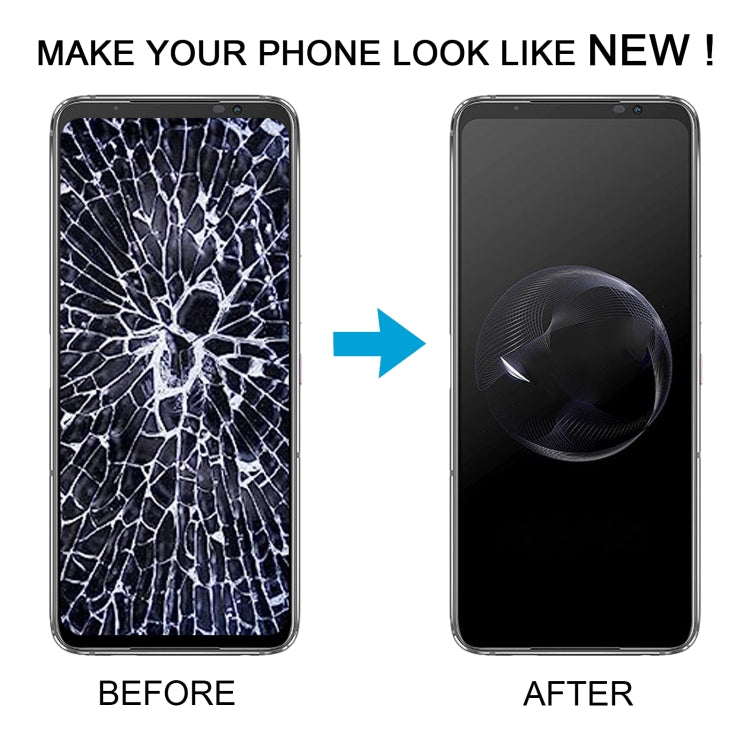 For Asus ROG Phone 7 / 7 Ultimate AMOLED Original LCD Screen Digitizer Full Assembly with Frame(Black) - LCD Screen by PMC TechLife | Online Shopping South Africa | PMC TechLife | Buy Now Pay Later Mobicred