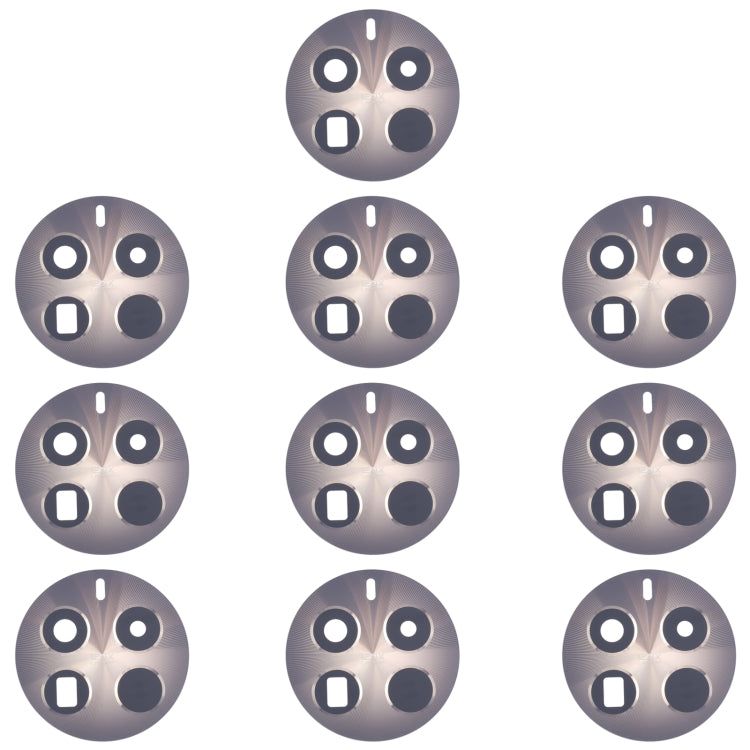 For Realme 12 Pro+ 10pcs Original Back Camera Lens (Gold) - Camera Series by PMC TechLife | Online Shopping South Africa | PMC TechLife | Buy Now Pay Later Mobicred