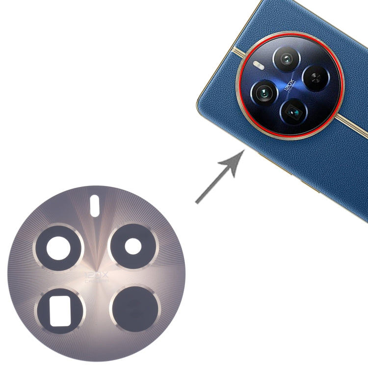 For Realme 12 Pro+ 10pcs Original Back Camera Lens (Gold) - Camera Series by PMC TechLife | Online Shopping South Africa | PMC TechLife | Buy Now Pay Later Mobicred