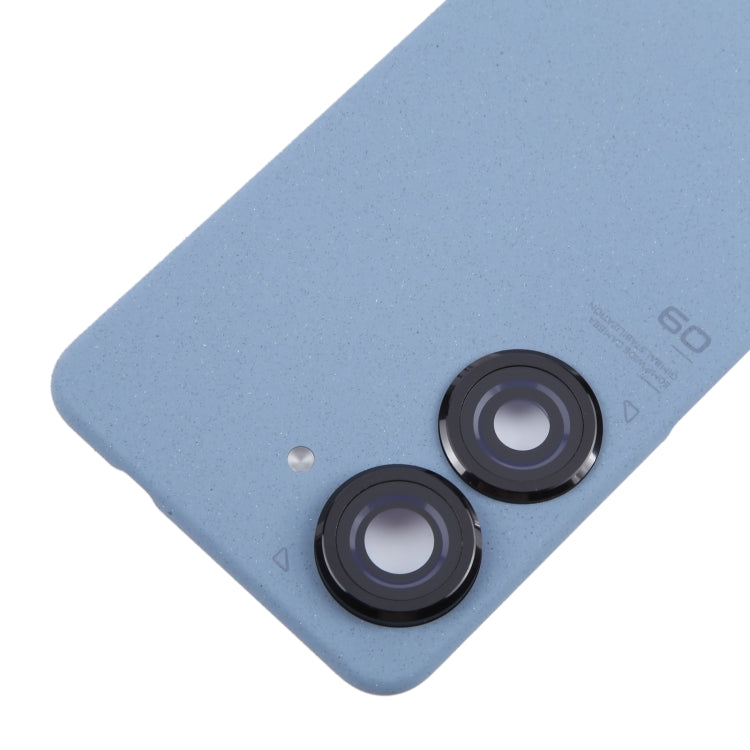For Asus Zenfone 9 AI2202 Original Battery Back Cover with Camera Lens Cover(Blue) - Back Cover by PMC TechLife | Online Shopping South Africa | PMC TechLife | Buy Now Pay Later Mobicred