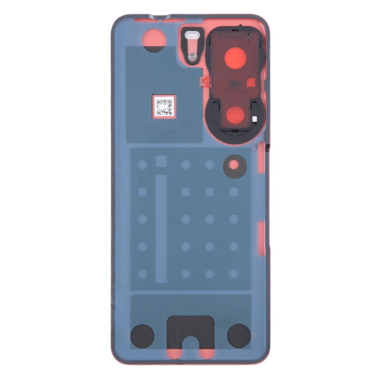 For Asus Zenfone 9 AI2202 Original Battery Back Cover with Camera Lens Cover(Red) - Back Cover by PMC TechLife | Online Shopping South Africa | PMC TechLife | Buy Now Pay Later Mobicred