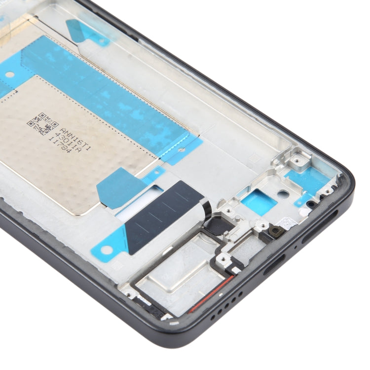 For Xiaomi Poco F6 Original Front Housing LCD Frame Bezel Plate (Black) - Frame Bezel Plate by PMC Jewellery | Online Shopping South Africa | PMC Jewellery | Buy Now Pay Later Mobicred
