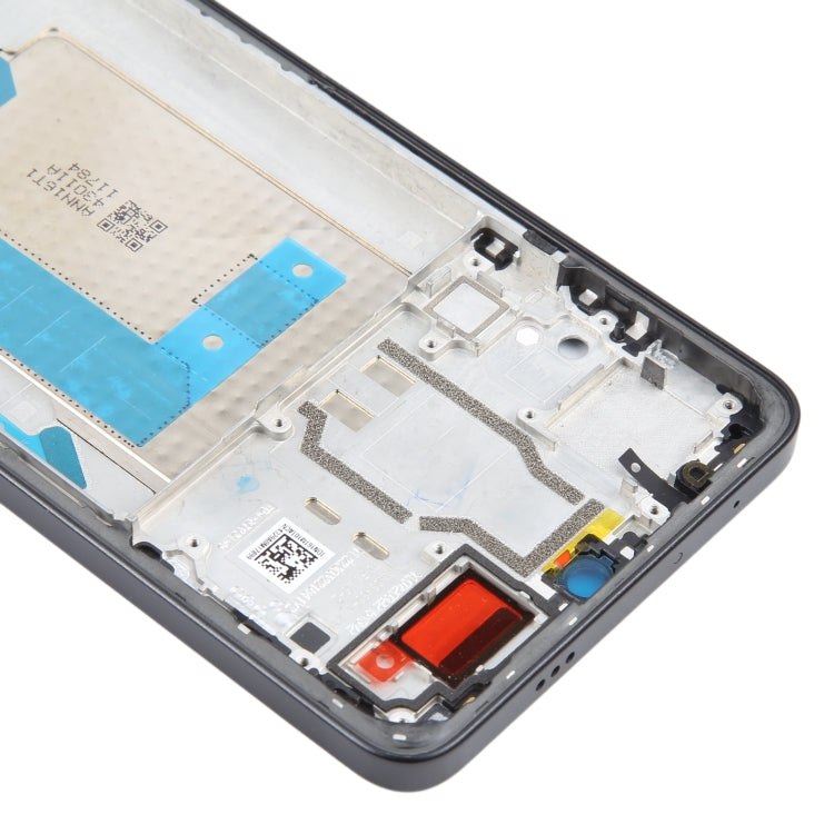 For Xiaomi Poco F6 Original Front Housing LCD Frame Bezel Plate (Black) - Frame Bezel Plate by PMC Jewellery | Online Shopping South Africa | PMC Jewellery | Buy Now Pay Later Mobicred