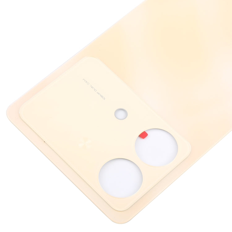 For Xiaomi Redmi Note 13R Pro Original Battery Back Cover(Gold) - Back Cover by PMC Jewellery | Online Shopping South Africa | PMC Jewellery | Buy Now Pay Later Mobicred