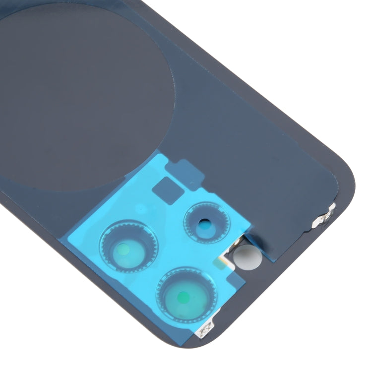 For iPhone 16 Pro Original Glass Battery Back Cover with Camera Lens Cover(White) - Back Cover by PMC Jewellery | Online Shopping South Africa | PMC Jewellery | Buy Now Pay Later Mobicred