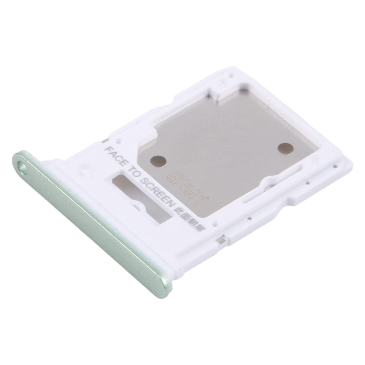 For Xiaomi Redmi 13 4G Original SIM Card Tray + SIM / Micro SD Card Tray (Green) - free shipping - PMC Jewellery - Order now!