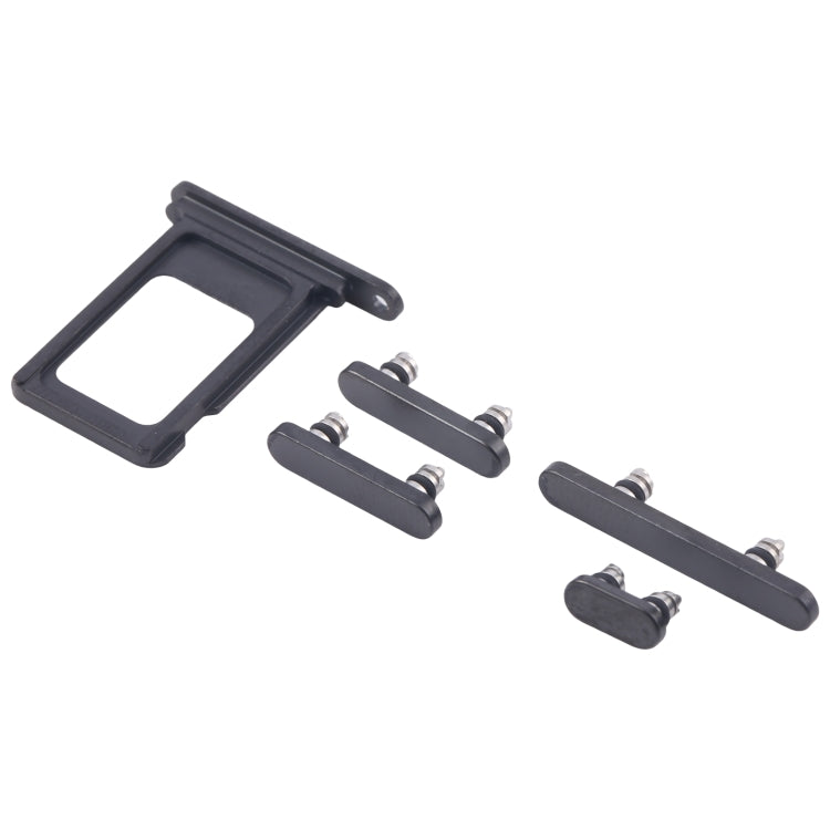 For iPhone 16 Pro Max Original SIM Card Tray + SIM Card Tray + Side Keys (Black) - Others by PMC Jewellery | Online Shopping South Africa | PMC Jewellery | Buy Now Pay Later Mobicred