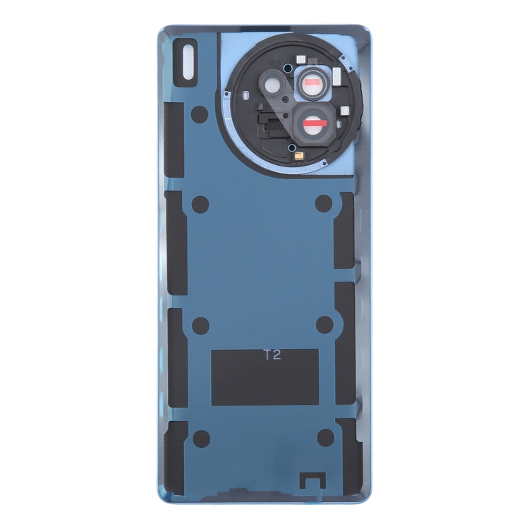 For vivo X90 Battery Back Cover with Camera Lens Cover(Blue) - Back Cover by PMC TechLife | Online Shopping South Africa | PMC TechLife | Buy Now Pay Later Mobicred