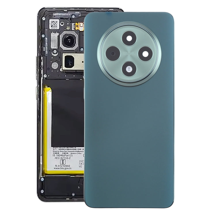 For OPPO Reno12 F Original Battery Back Cover with Middle Frame(Green) - Back Cover by PMC TechLife | Online Shopping South Africa | PMC TechLife | Buy Now Pay Later Mobicred