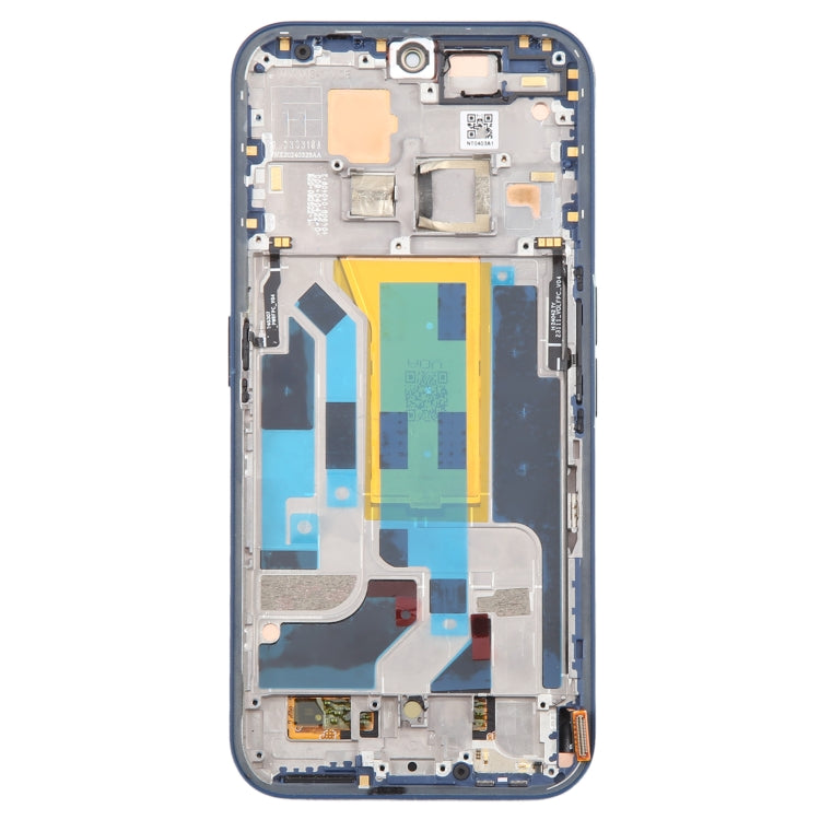 For Nothing Phone (2A) A142 5G Original AMOLED LCD Screen Digitizer Full Assembly with Frame (Blue) - For Nothing by PMC TechLife | Online Shopping South Africa | PMC TechLife | Buy Now Pay Later Mobicred