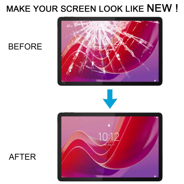 For Lenovo Tab M11 TB330FU TB331FC / Xiaoxin Pad 11 inch 2024 Front Screen Outer Glass Lens with OCA Optically Clear Adhesive - Outer Glass Lens by PMc TechLife | Online Shopping South Africa | PMc TechLife | Buy Now Pay Later Mobicred