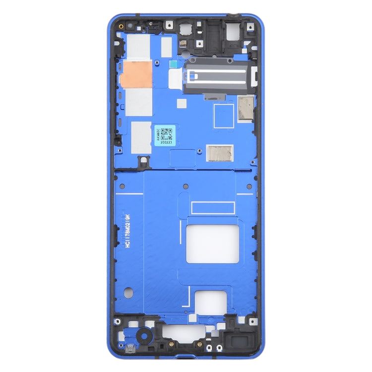For Sharp Aquos R5G Original Middle Frame Bezel Plate (Blue) - For Sharp by PMC TechLife | Online Shopping South Africa | PMC TechLife | Buy Now Pay Later Mobicred
