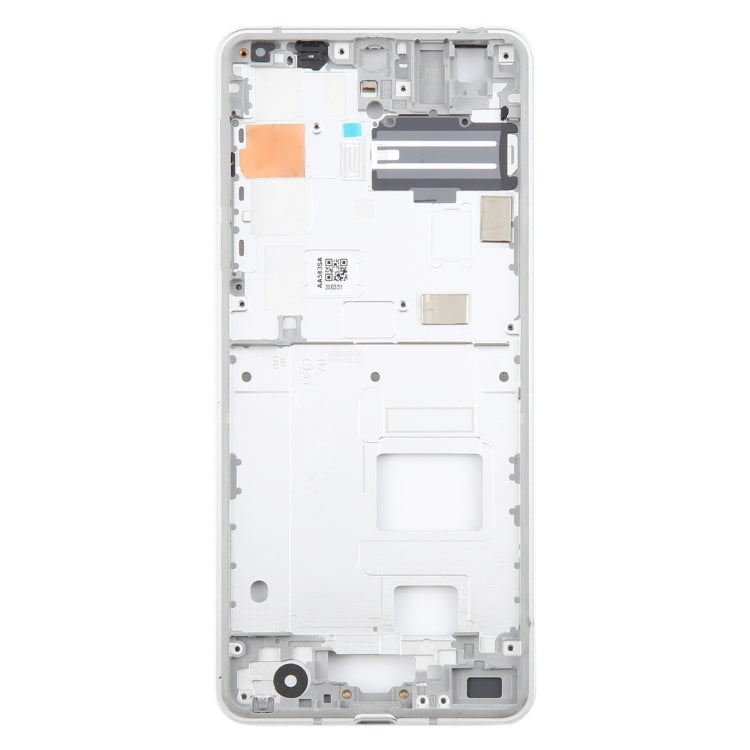 For Sharp Aquos R5G Original Middle Frame Bezel Plate (Silver) - For Sharp by PMC TechLife | Online Shopping South Africa | PMC TechLife | Buy Now Pay Later Mobicred