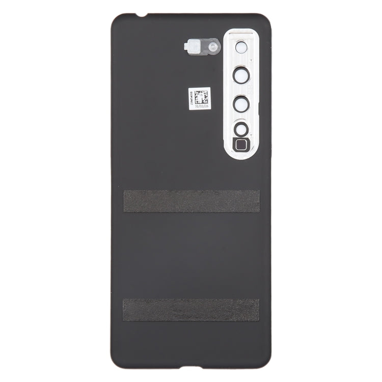 For Sharp Aquos R5G Original Battery Back Cover(Blue) - For Sharp by PMC TechLife | Online Shopping South Africa | PMC TechLife | Buy Now Pay Later Mobicred