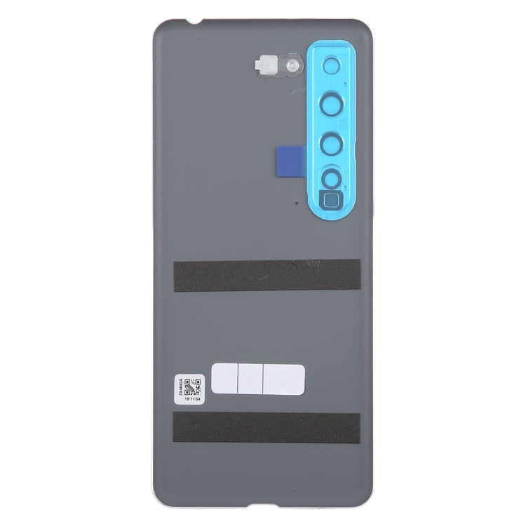 For Sharp Aquos R5G Original Battery Back Cover(White) - For Sharp by PMC TechLife | Online Shopping South Africa | PMC TechLife | Buy Now Pay Later Mobicred