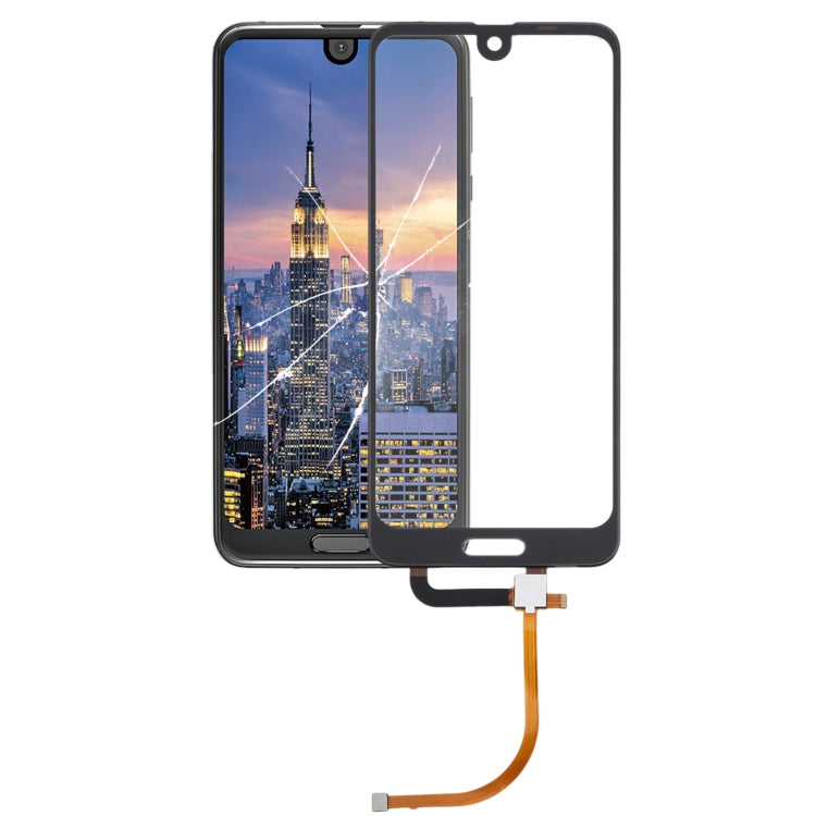 For Sharp Aquos R2 Touch Panel (Black) - For Sharp by PMC TechLife | Online Shopping South Africa | PMC TechLife | Buy Now Pay Later Mobicred