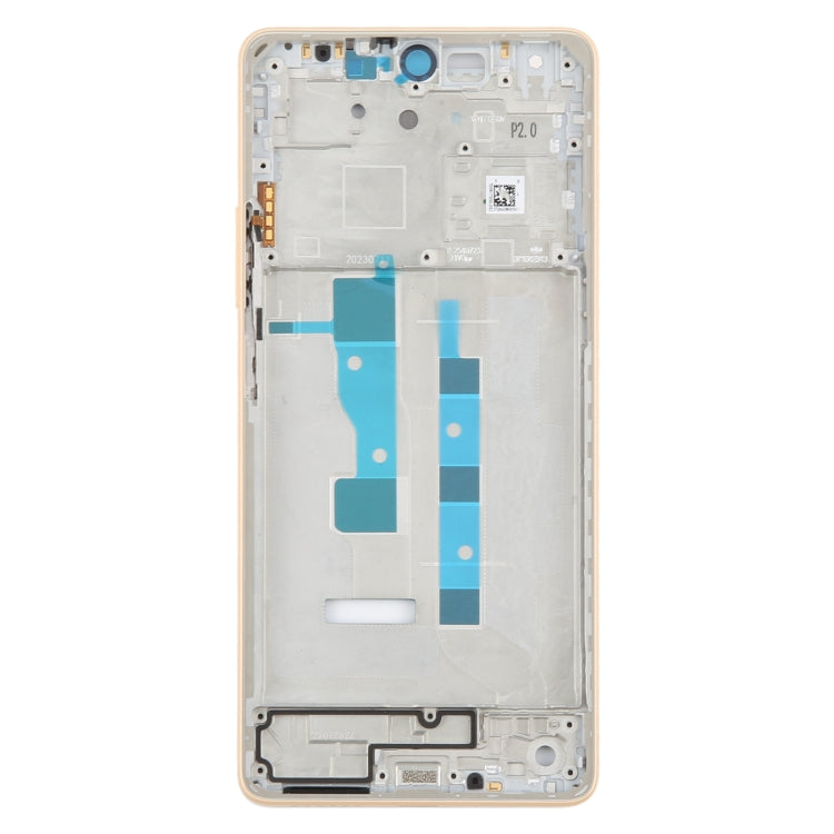 For Xiaomi Poco X6 Neo Original Middle Frame Bezel Plate (Orange) - Frame Bezel Plate by PMC TechLife | Online Shopping South Africa | PMC TechLife | Buy Now Pay Later Mobicred