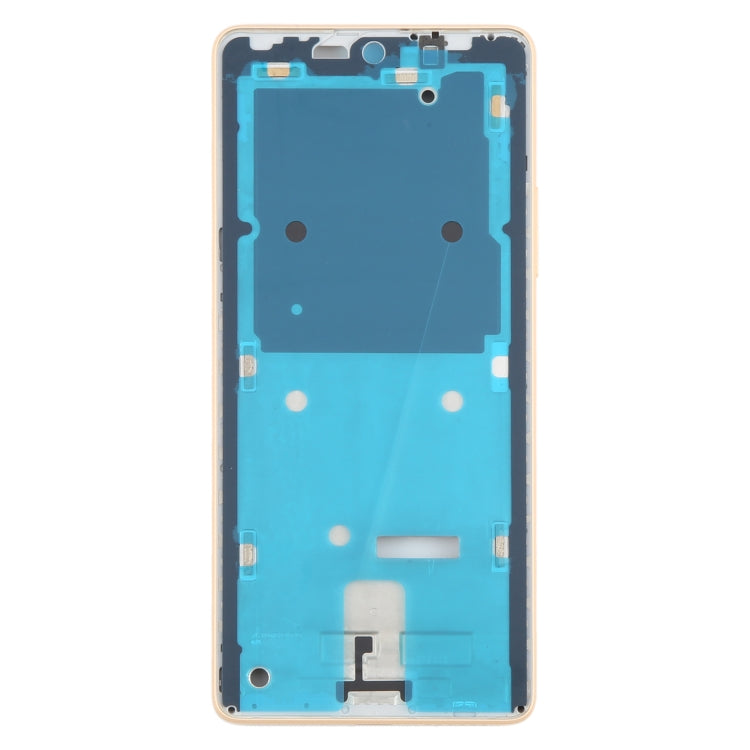 For Xiaomi Poco X6 Neo Original Middle Frame Bezel Plate (Orange) - Frame Bezel Plate by PMC TechLife | Online Shopping South Africa | PMC TechLife | Buy Now Pay Later Mobicred