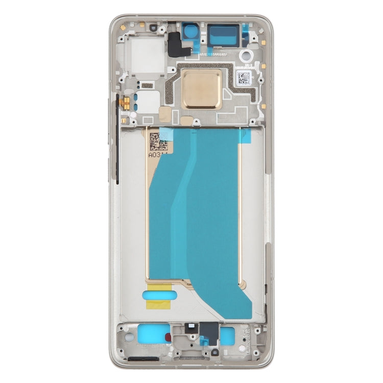 For Xiaomi 14T Pro Original Middle Frame Bezel Plate (Gold) - Frame Bezel Plate by PMC TechLife | Online Shopping South Africa | PMC TechLife | Buy Now Pay Later Mobicred