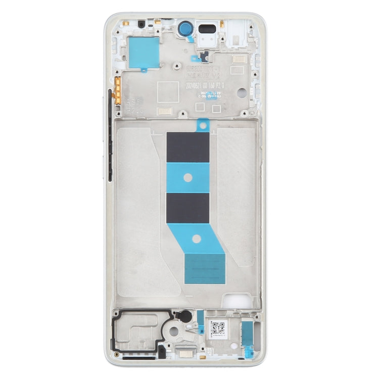 For Xiaomi Redmi Note 14 5G Original Middle Frame Bezel Plate (Silver) - Frame Bezel Plate by PMC TechLife | Online Shopping South Africa | PMC TechLife | Buy Now Pay Later Mobicred