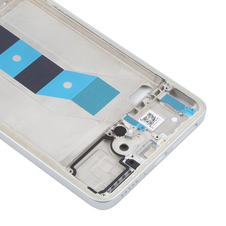For Xiaomi Redmi Note 14 5G Original Middle Frame Bezel Plate (Silver) - Frame Bezel Plate by PMC TechLife | Online Shopping South Africa | PMC TechLife | Buy Now Pay Later Mobicred