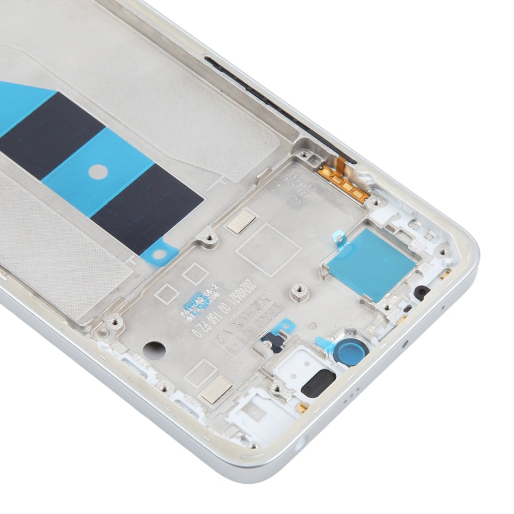 For Xiaomi Redmi Note 14 5G Original Middle Frame Bezel Plate (Silver) - Frame Bezel Plate by PMC TechLife | Online Shopping South Africa | PMC TechLife | Buy Now Pay Later Mobicred